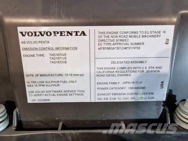 Volvo TAD1672VE エンジン