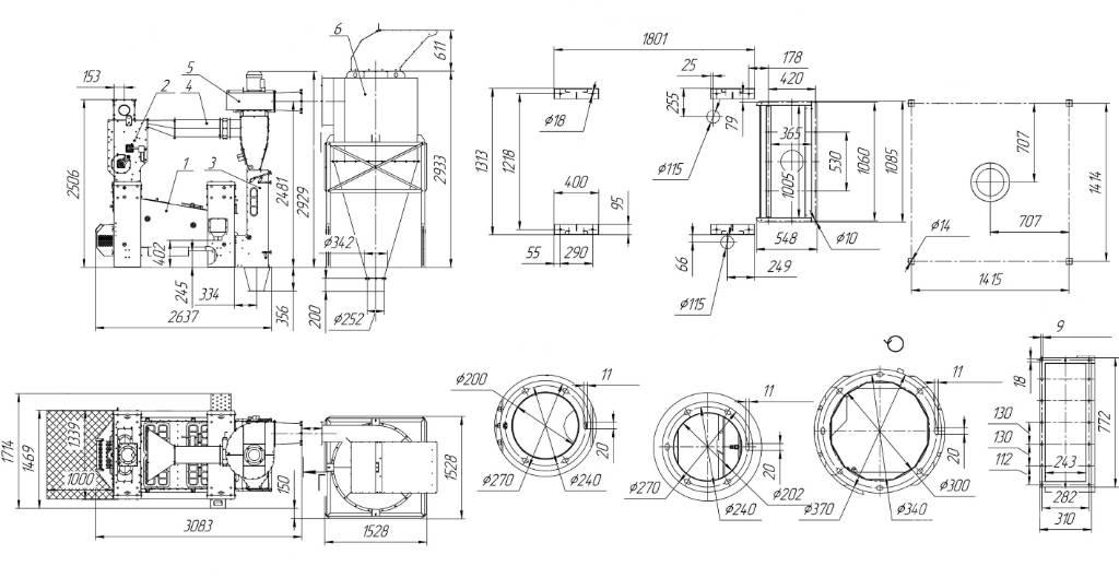  EL GRAIN SVR-15/2 穀物清掃設備
