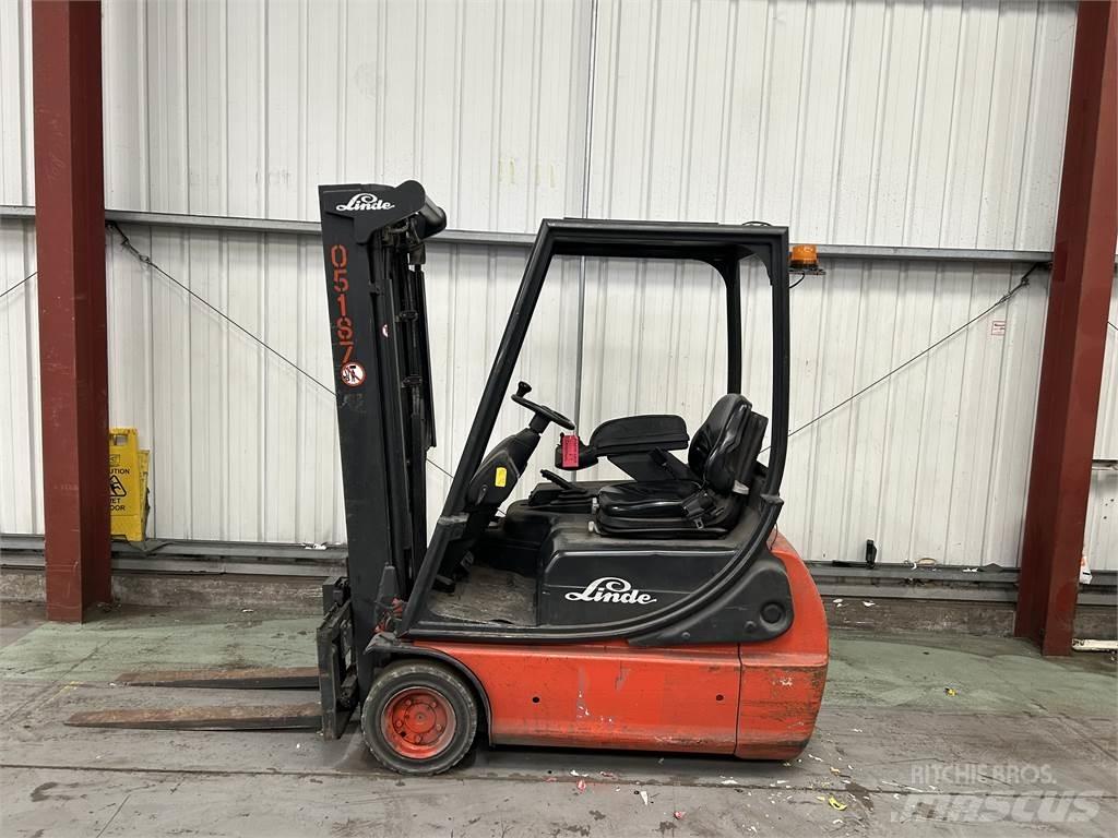 Linde E16C-02 バッテリーフォークリフト