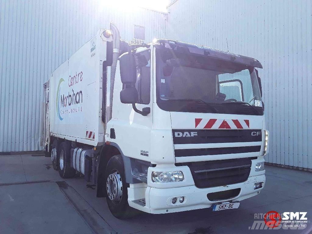 DAF 75 CF 310 塵芥車、パッカー車