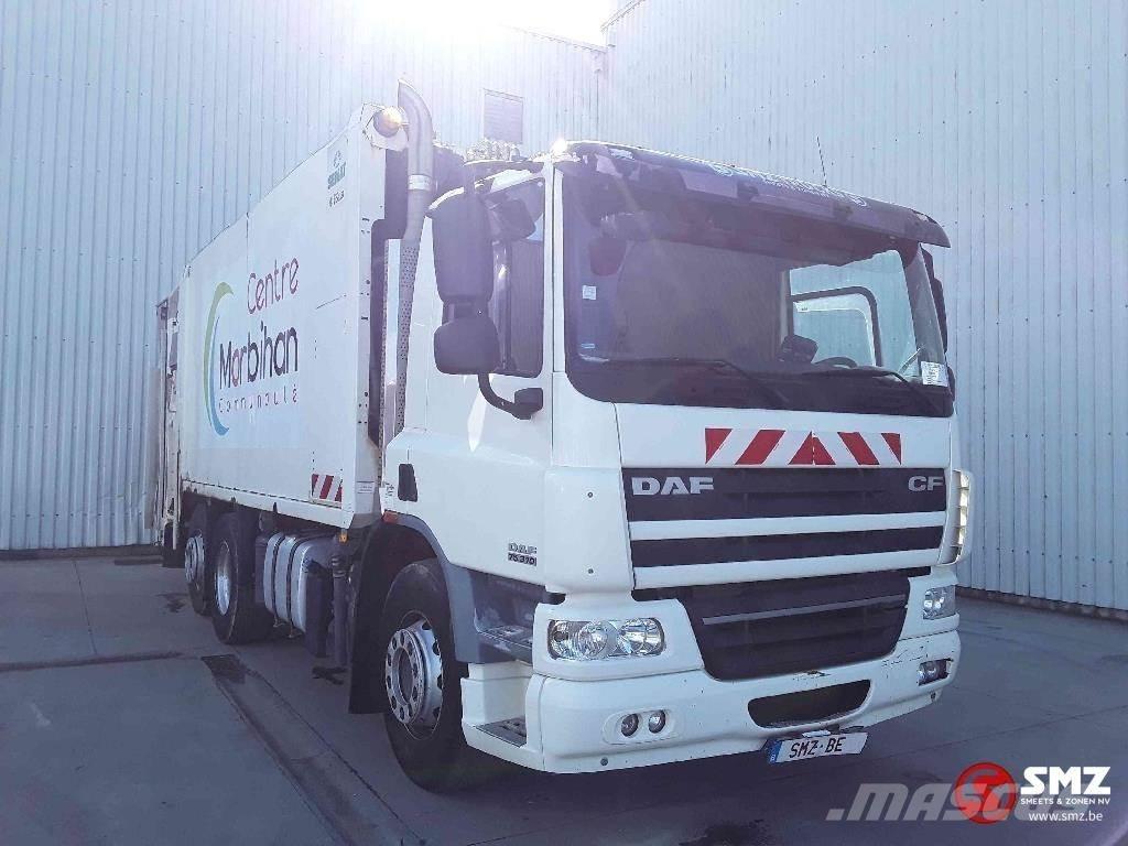 DAF 75 CF 310 塵芥車、パッカー車