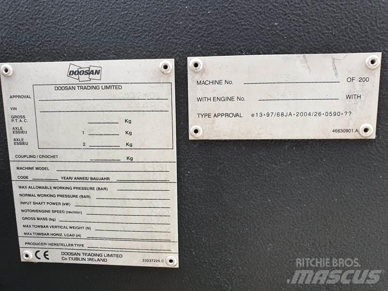 Doosan 7 / 51 コンプレッサー