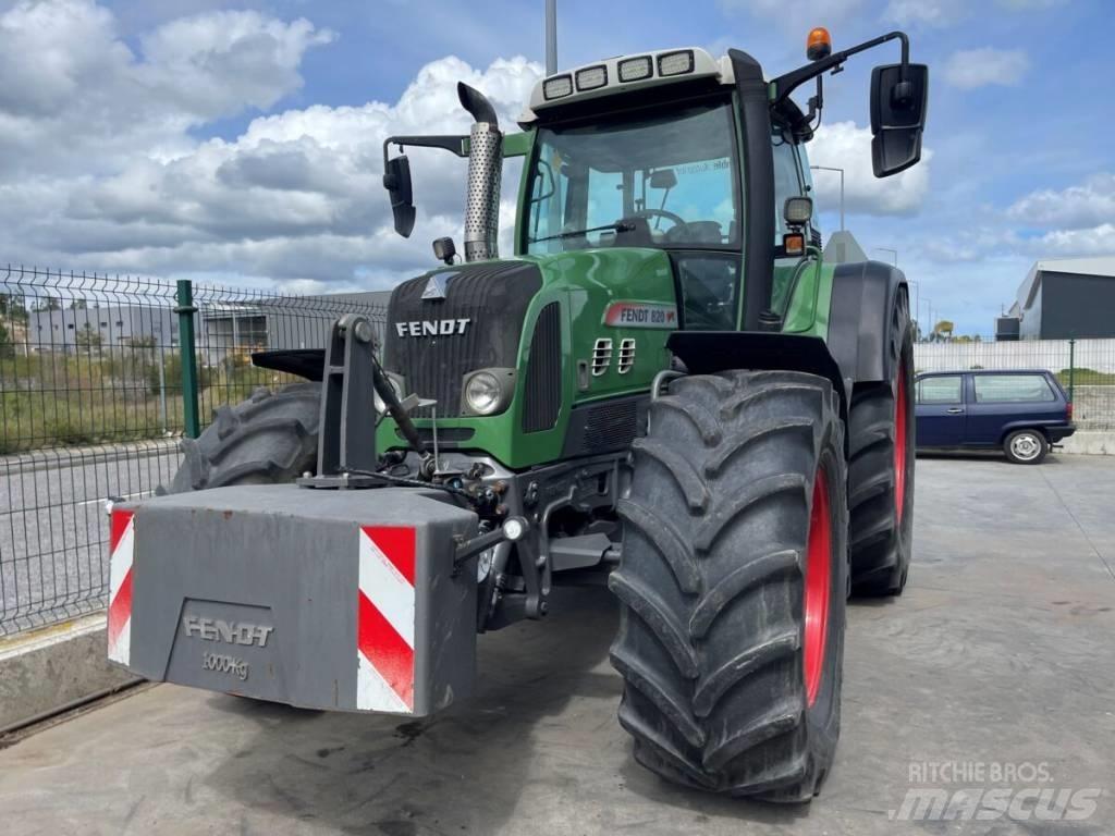 Fendt 820 Vario TMS トラクター