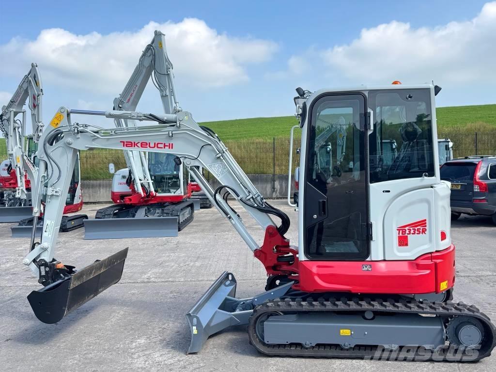 Takeuchi TB 335 R ミニ油圧ショベル 7t以下（ミニユンボ・ミニディガー）