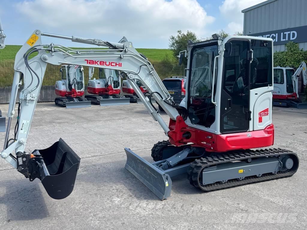 Takeuchi TB 335 R ミニ油圧ショベル 7t以下（ミニユンボ・ミニディガー）