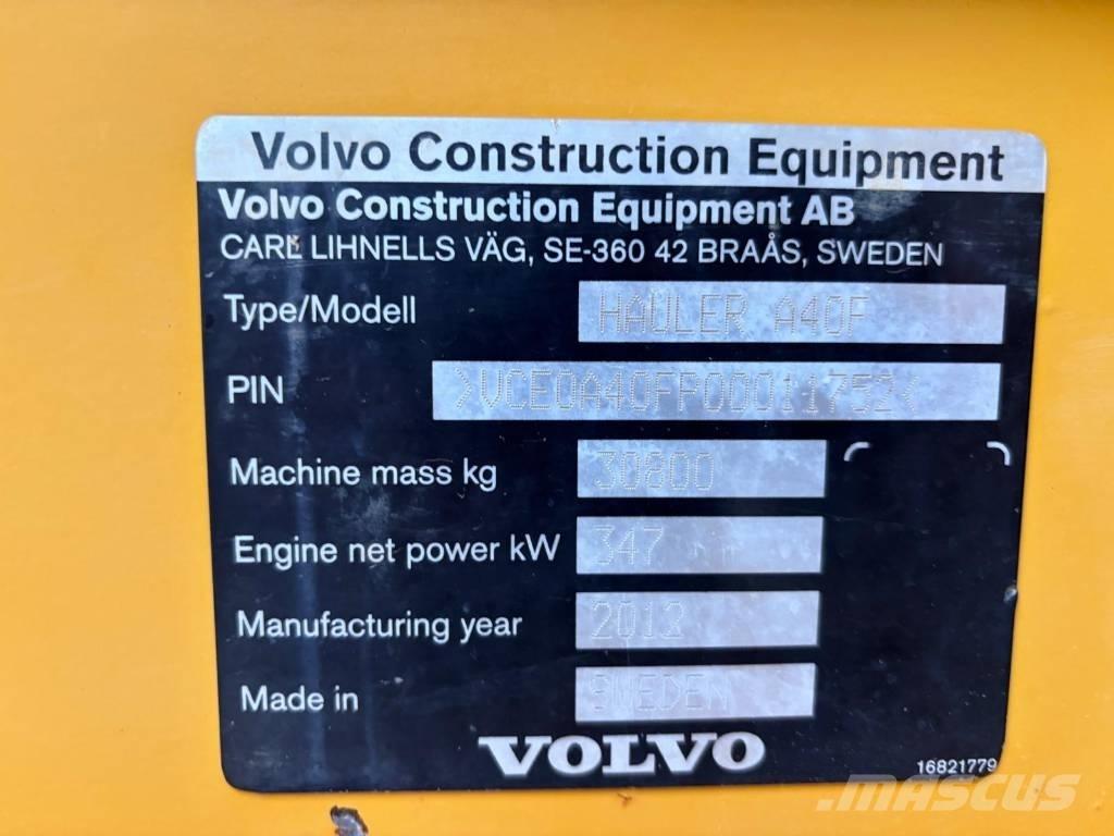 Volvo A 40 F アーティキュレート式ダンプトラック