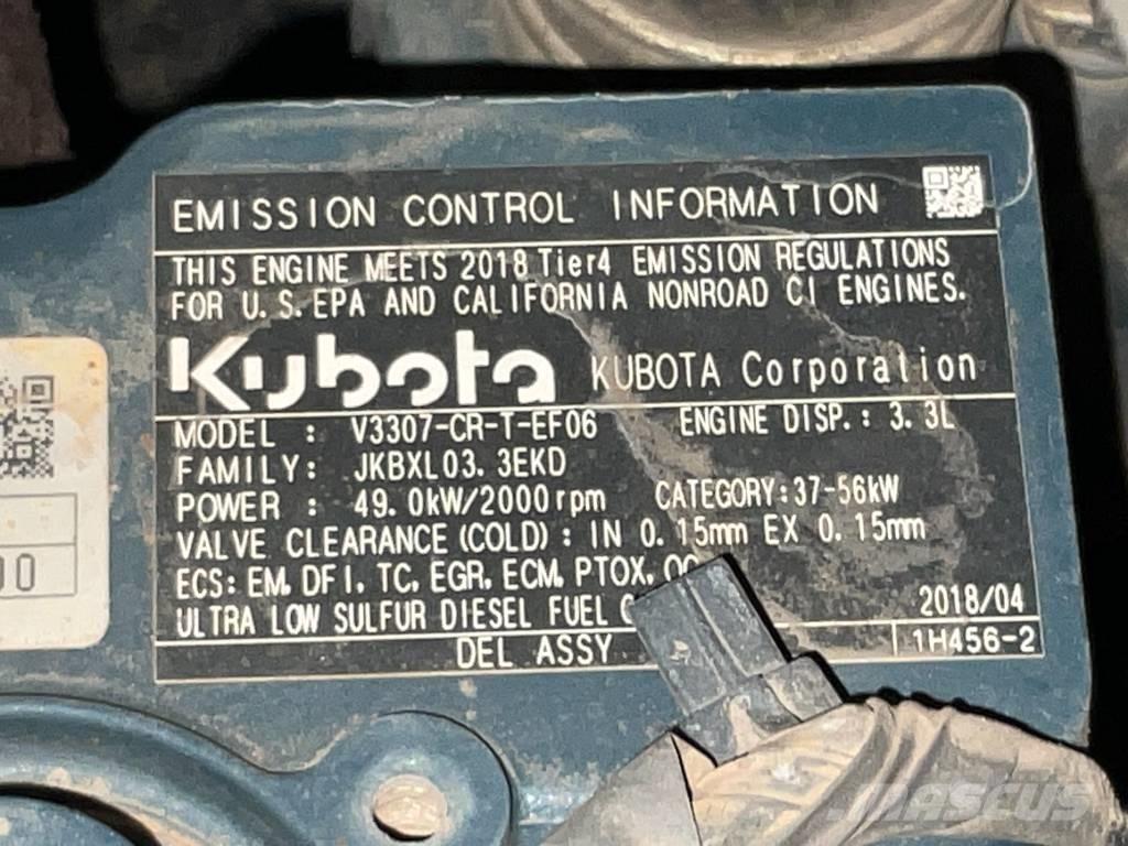 Kubota KX 080-4 A 中型油圧ショベル 7ｔ-12ｔ（ユンボ・パワーショベル・バックホー）