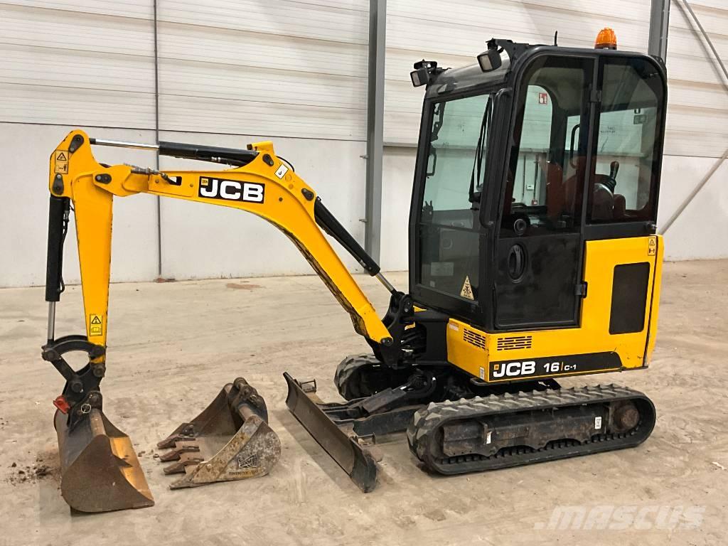 JCB 16 C-1 ミニ油圧ショベル 7t以下（ミニユンボ・ミニディガー）