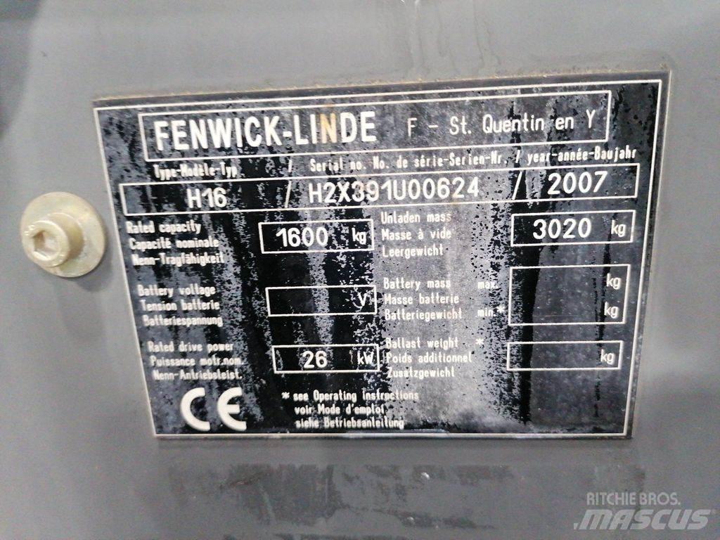 Linde H16D ディーゼル・軽油