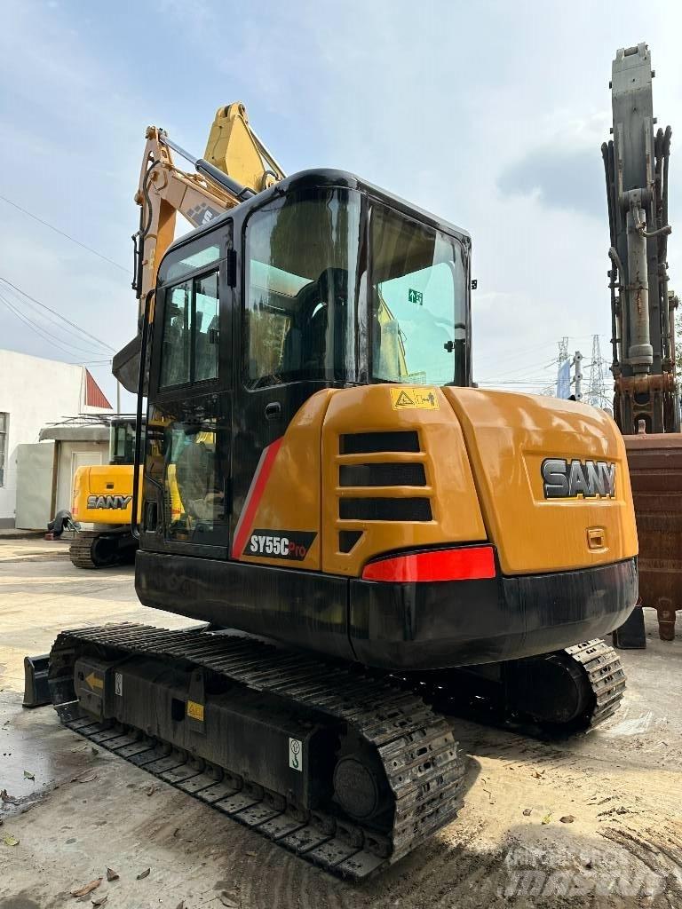 Sany SY 55 中型油圧ショベル 7ｔ-12ｔ（ユンボ・パワーショベル・バックホー）
