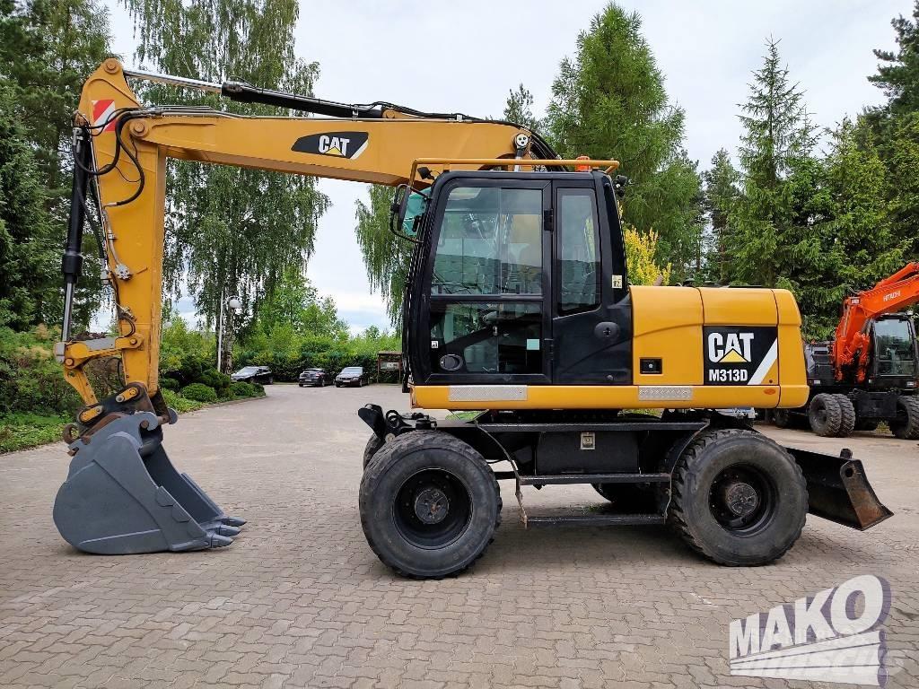 CAT M 313 D ホイール式油圧ショベル（パワーショベル・ユンボ・バックホー）