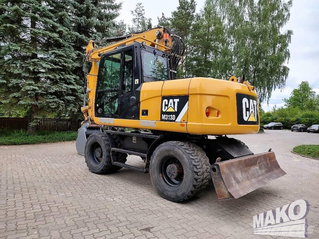 CAT M 313 D ホイール式油圧ショベル（パワーショベル・ユンボ・バックホー）