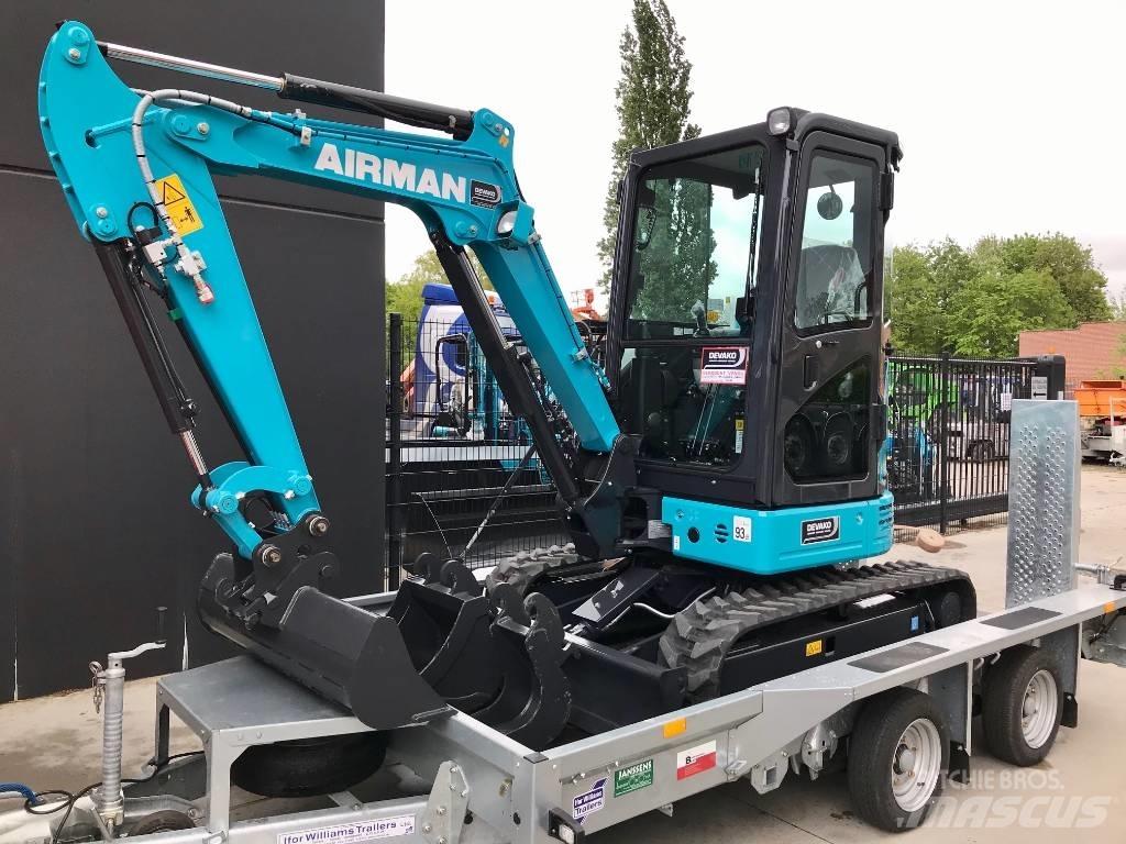 Airman AX26U-7 ミニ油圧ショベル 7t以下（ミニユンボ・ミニディガー）