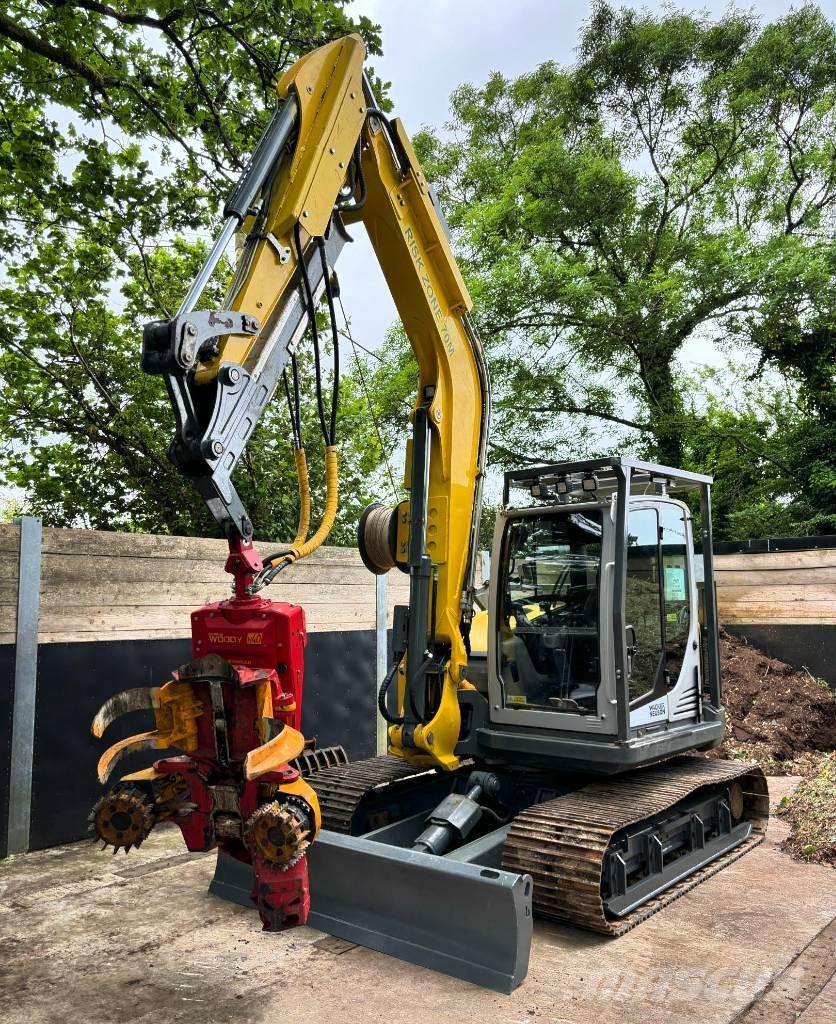 Wacker Neuson ET 90 林業油圧ショベル（パワーショベル・ユンボ・バックホー）