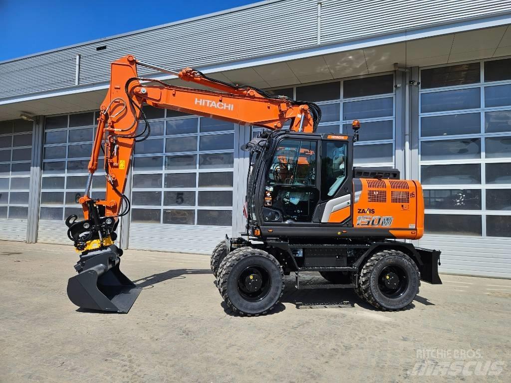Hitachi ZX150W-7 ホイール式油圧ショベル（パワーショベル・ユンボ・バックホー）