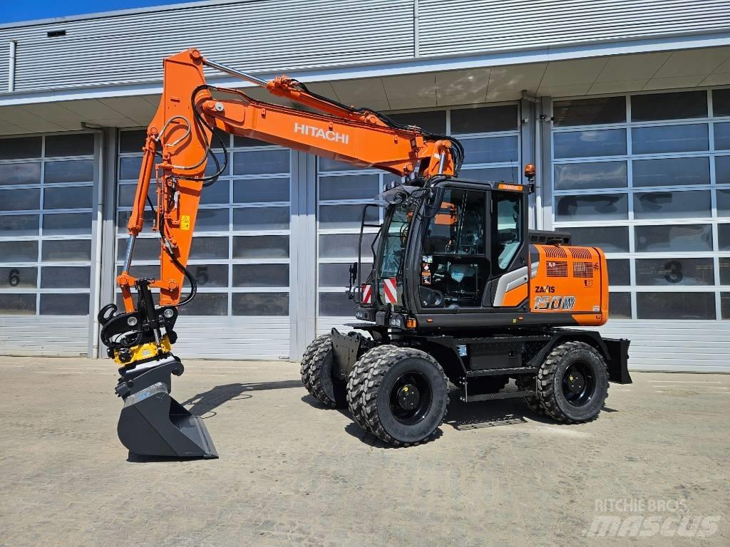 Hitachi ZX150W-7 ホイール式油圧ショベル（パワーショベル・ユンボ・バックホー）