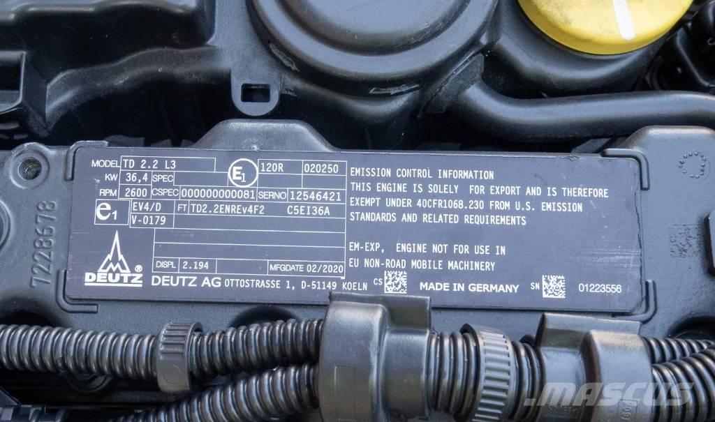 Deutz TD 2.2 L3 エンジン