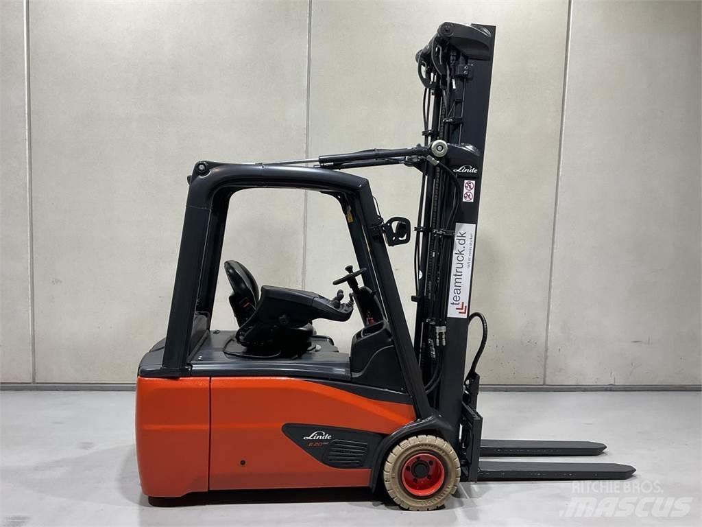 Linde E20-02 バッテリーフォークリフト