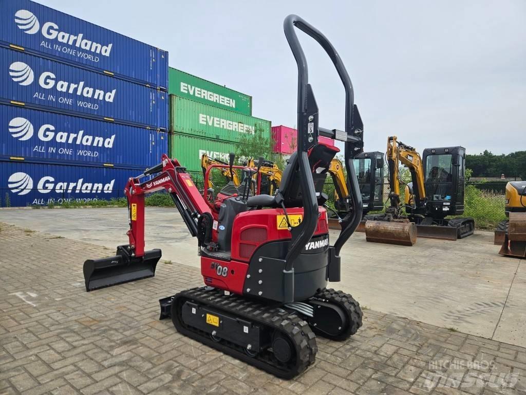 Yanmar SV08-1C ミニ油圧ショベル 7t以下（ミニユンボ・ミニディガー）