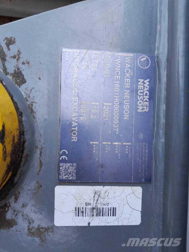 Wacker Neuson ET 35 大型油圧ショベル12t以上（パワーショベル・ユンボ）