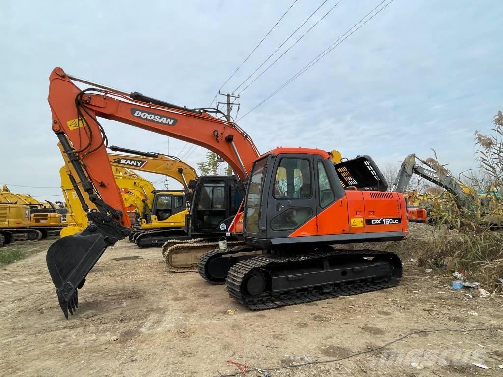 Doosan dx150 大型油圧ショベル12t以上（パワーショベル・ユンボ）