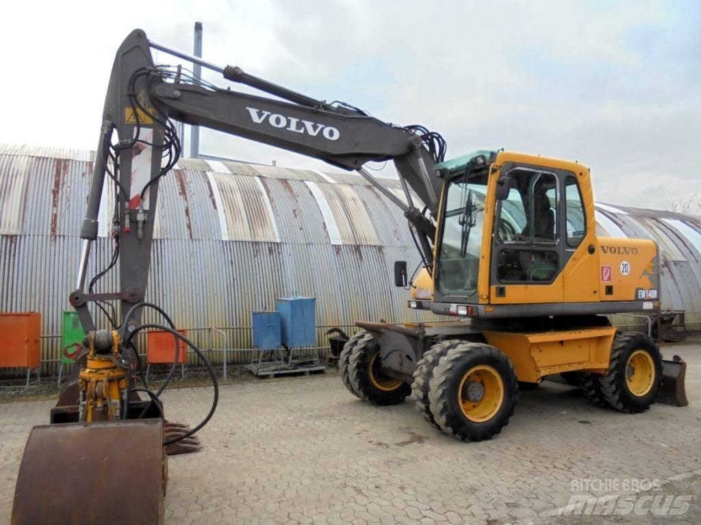 Volvo EW 140 B ホイール式油圧ショベル（パワーショベル・ユンボ・バックホー）