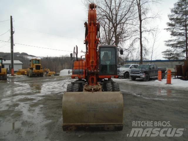 Doosan DX 140 W-3 ホイール式油圧ショベル（パワーショベル・ユンボ・バックホー）