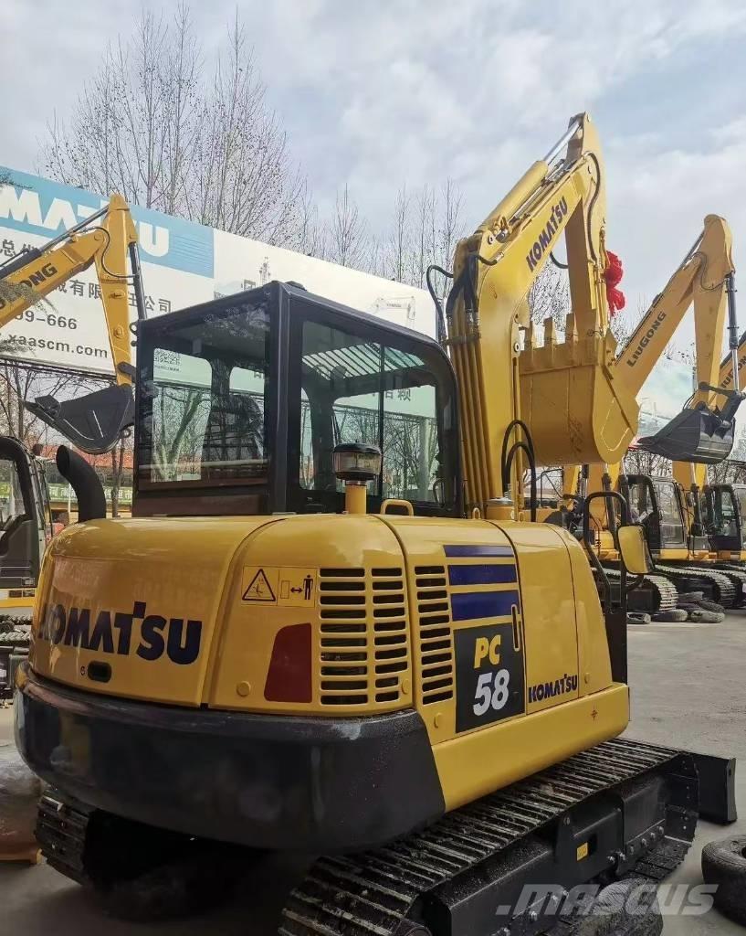 Komatsu PC 58 ミニ油圧ショベル 7t以下（ミニユンボ・ミニディガー）