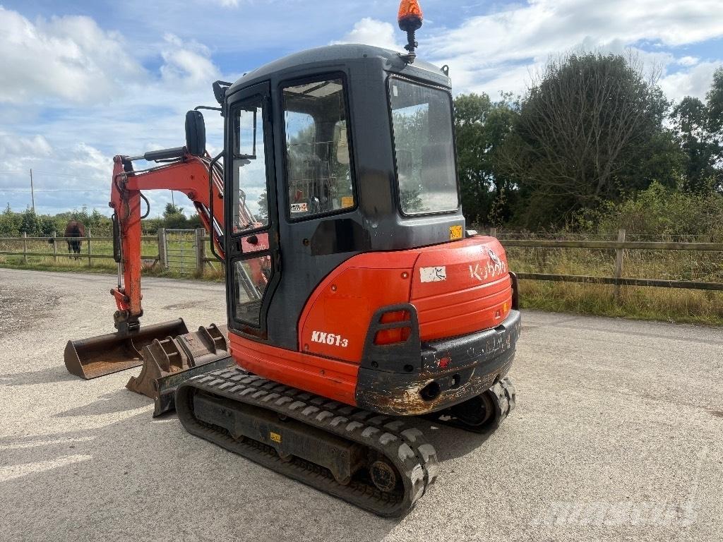 Kubota KX 61-3 ミニ油圧ショベル 7t以下（ミニユンボ・ミニディガー）