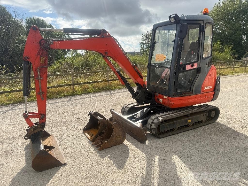 Kubota KX 61-3 ミニ油圧ショベル 7t以下（ミニユンボ・ミニディガー）