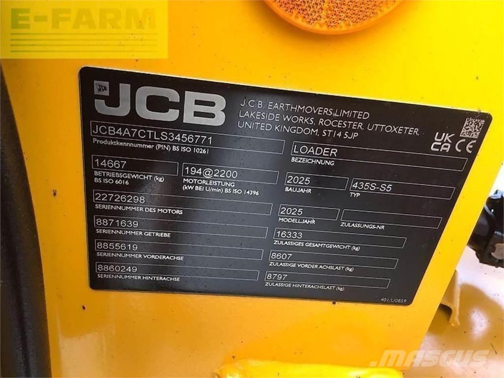 JCB 435s stufe v ミニ油圧ショベル 7t以下（ミニユンボ・ミニディガー）
