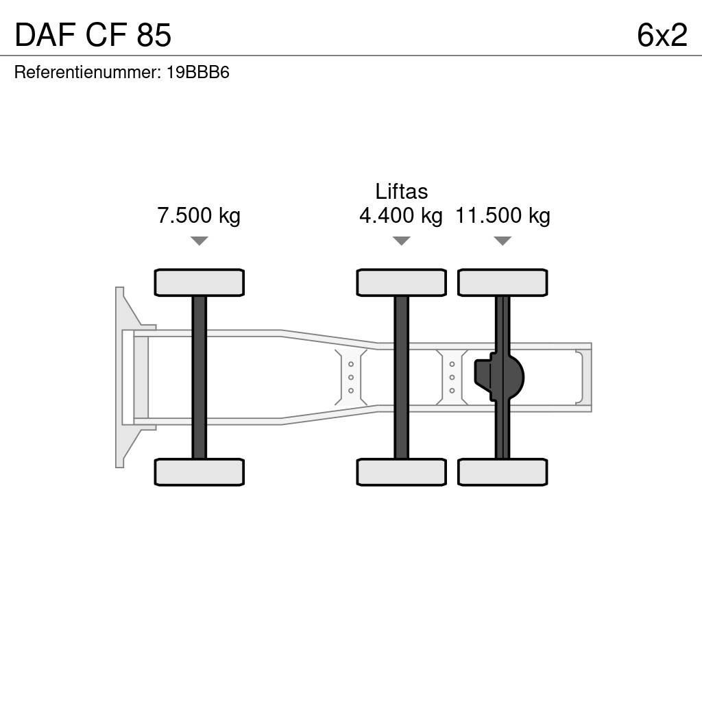 DAF CF 85 中古トラクターヘッド | トレーラーヘッド