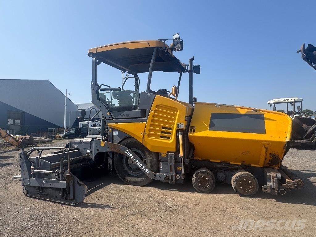 Vögele Super 1803-3i アスファルトフィニッシャ