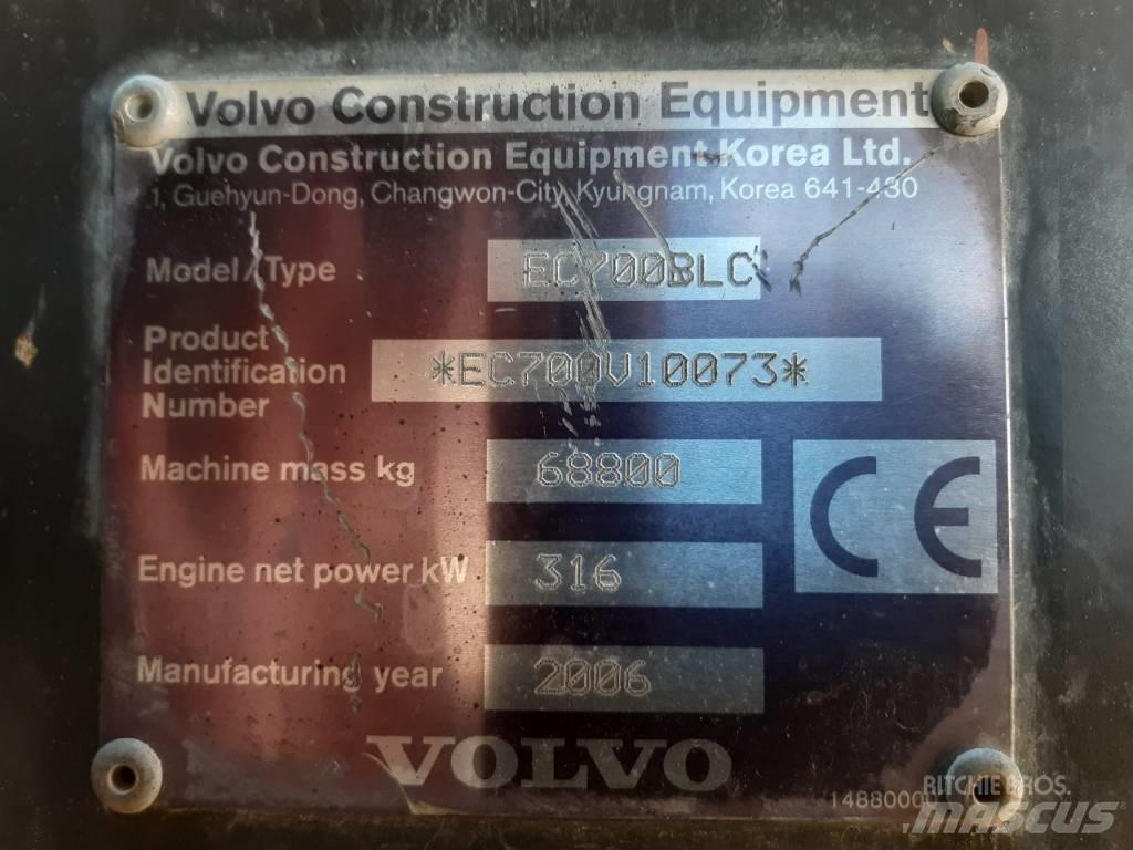Volvo EC 700 B LC 大型油圧ショベル12t以上（パワーショベル・ユンボ）
