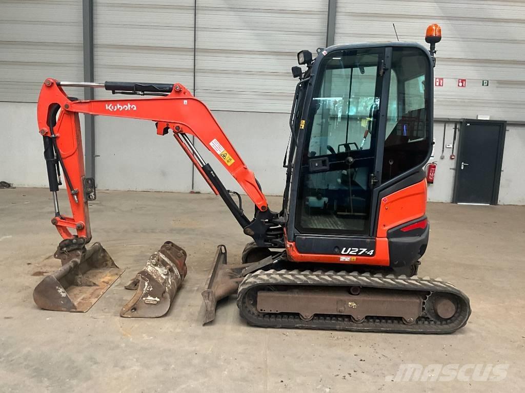 Kubota U 27-4 ミニ油圧ショベル 7t以下（ミニユンボ・ミニディガー）