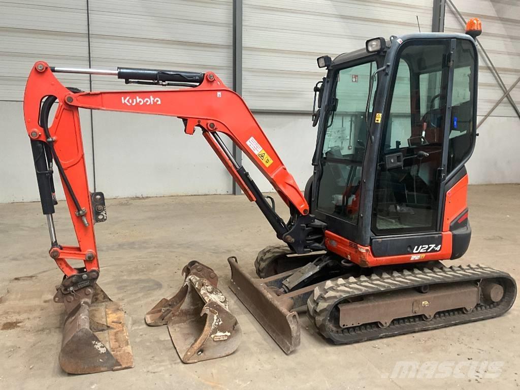 Kubota U 27-4 ミニ油圧ショベル 7t以下（ミニユンボ・ミニディガー）