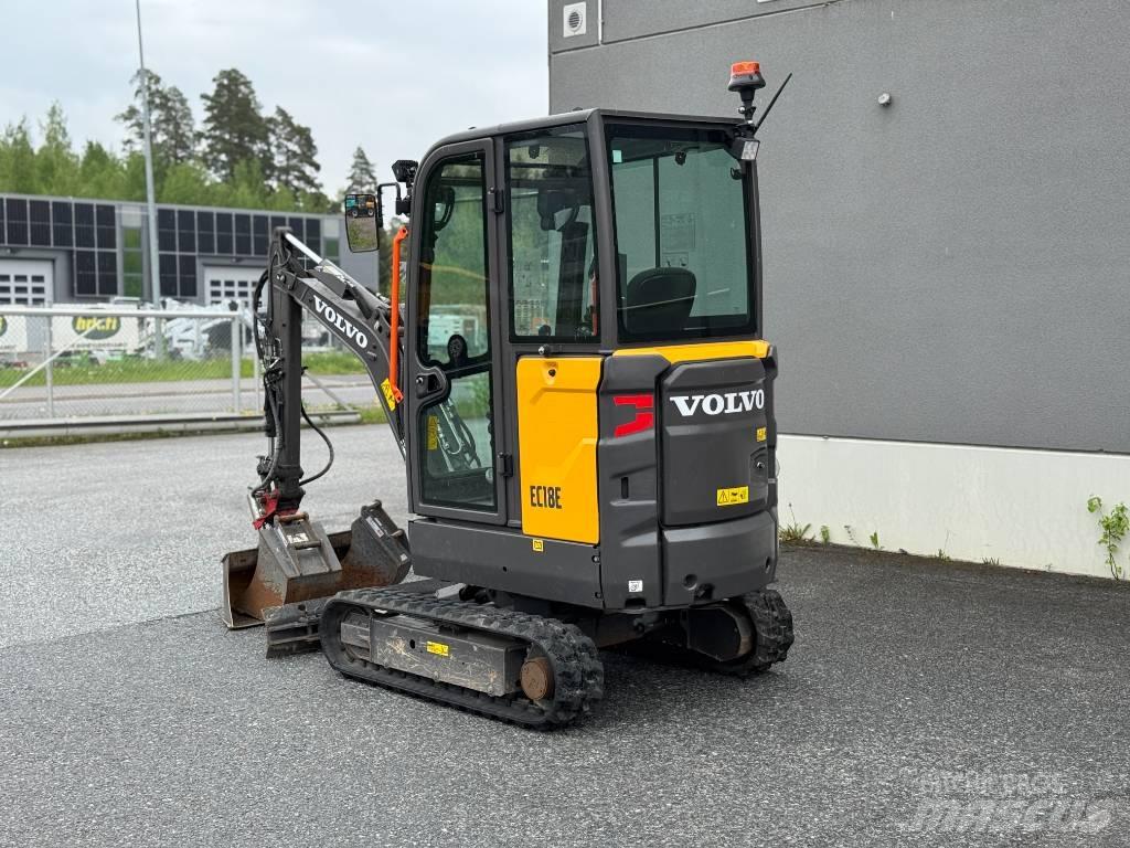 Volvo EC 18 E ミニ油圧ショベル 7t以下（ミニユンボ・ミニディガー）