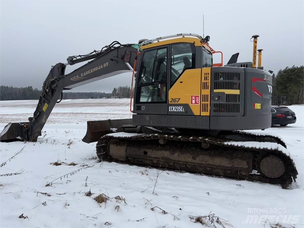 Volvo ECR 235EL 大型油圧ショベル12t以上（パワーショベル・ユンボ）