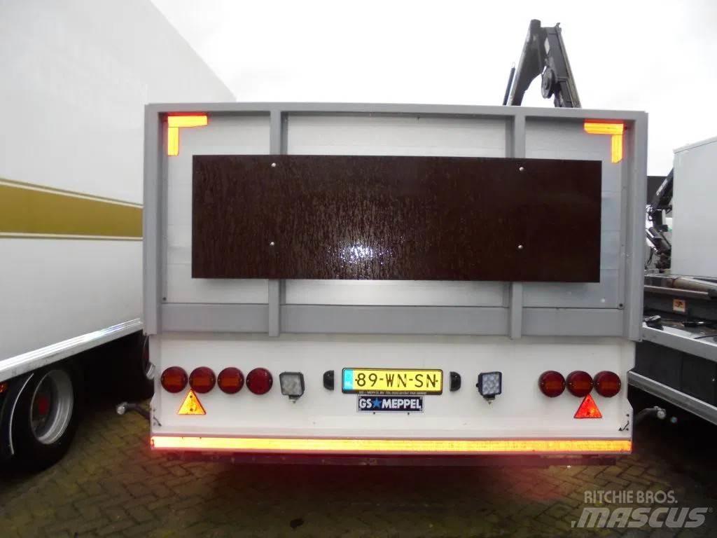 GS AN- 2000 + 2 AXLE フラットベッド／ドロップサイドトレーラー