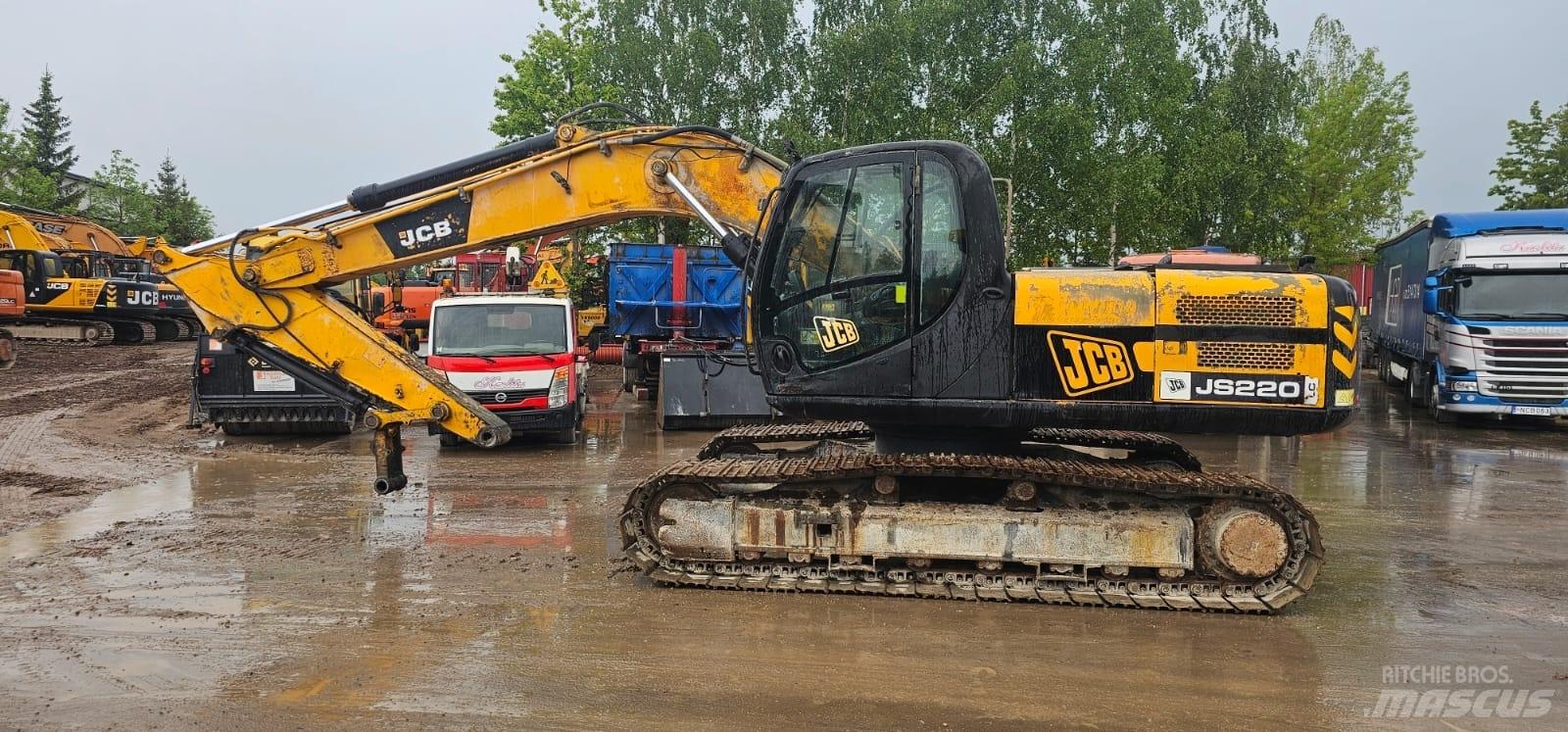 JCB JS 220 LC 大型油圧ショベル12t以上（パワーショベル・ユンボ）