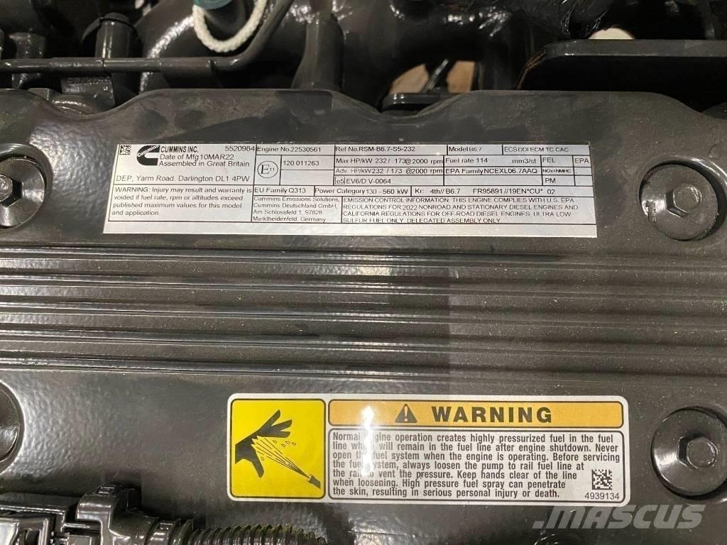 Cummins QSB 6.7 農業機械 -　その他