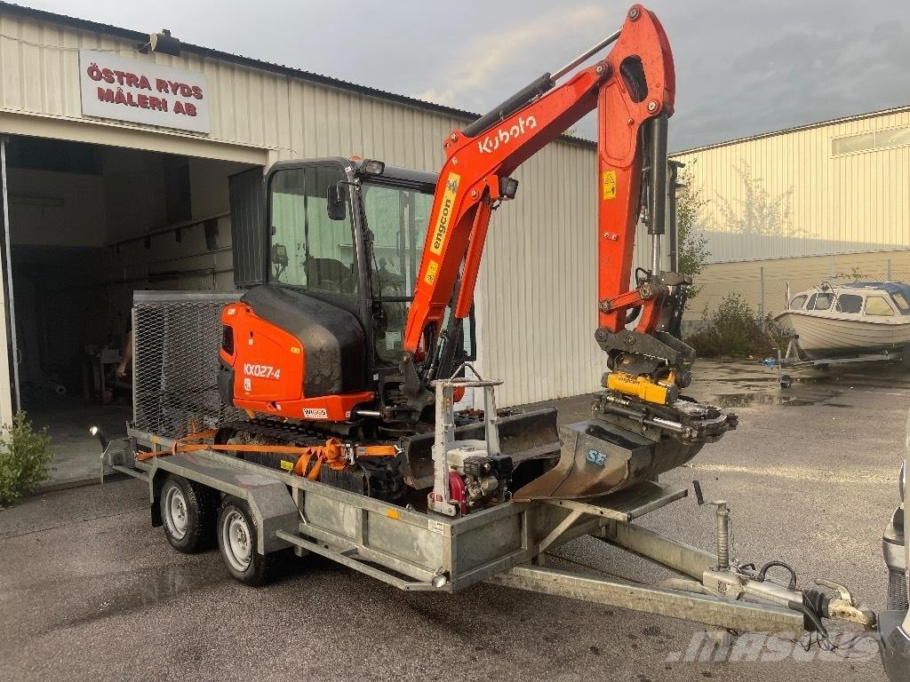 Kubota KX 027 ミニ油圧ショベル 7t以下（ミニユンボ・ミニディガー）
