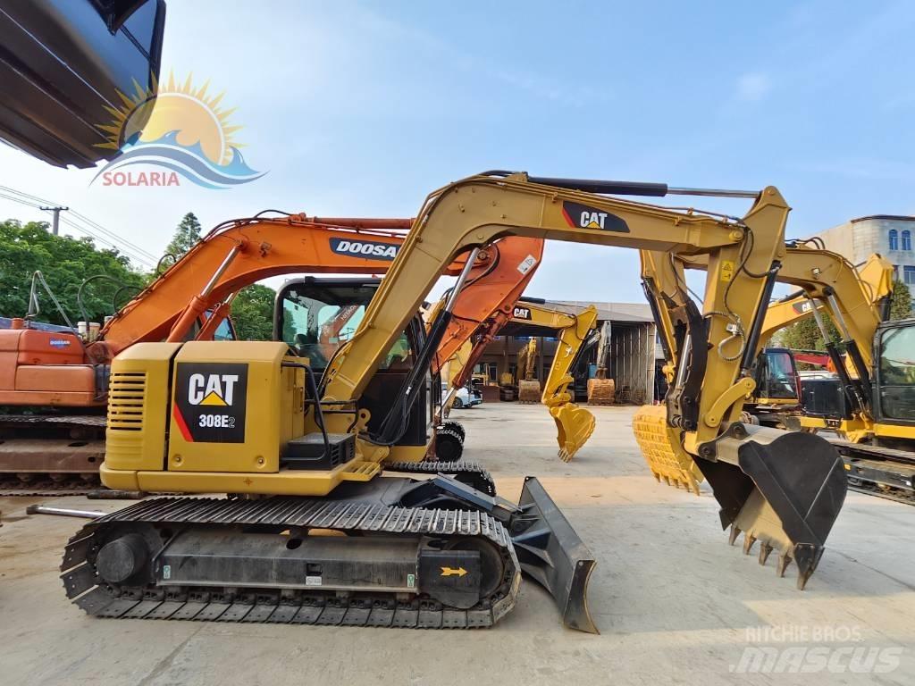 CAT 308E2 中型油圧ショベル 7ｔ-12ｔ（ユンボ・パワーショベル・バックホー）