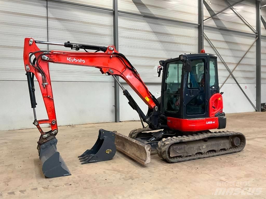 Kubota U 55-4 ミニ油圧ショベル 7t以下（ミニユンボ・ミニディガー）