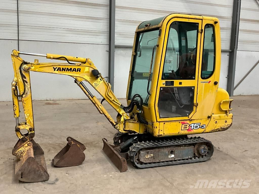 Yanmar B 15 ミニ油圧ショベル 7t以下（ミニユンボ・ミニディガー）
