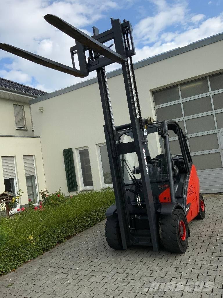 Linde H35T-02 LPGフォークリフト