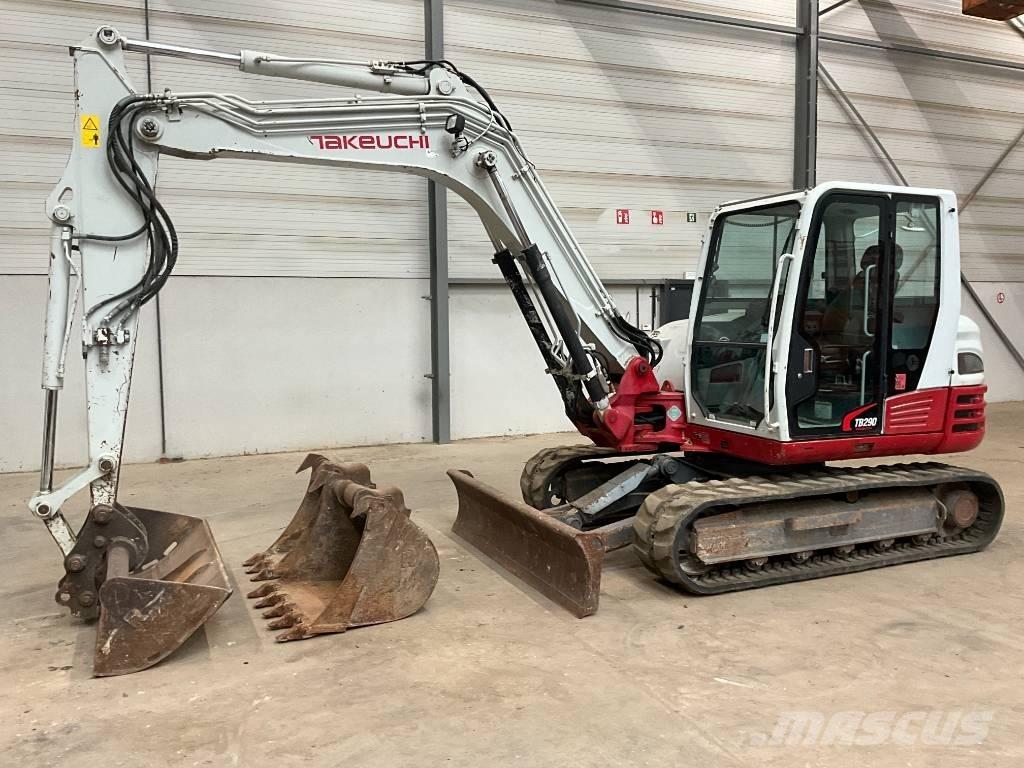 Takeuchi TB 290 中型油圧ショベル 7ｔ-12ｔ（ユンボ・パワーショベル・バックホー）