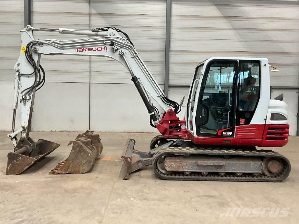 Takeuchi TB 290 中型油圧ショベル 7ｔ-12ｔ（ユンボ・パワーショベル・バックホー）