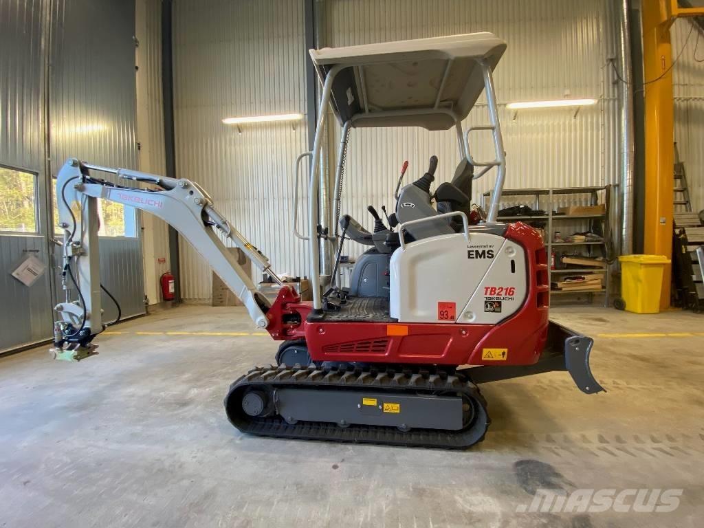 Takeuchi TB 216 A ミニ油圧ショベル 7t以下（ミニユンボ・ミニディガー）