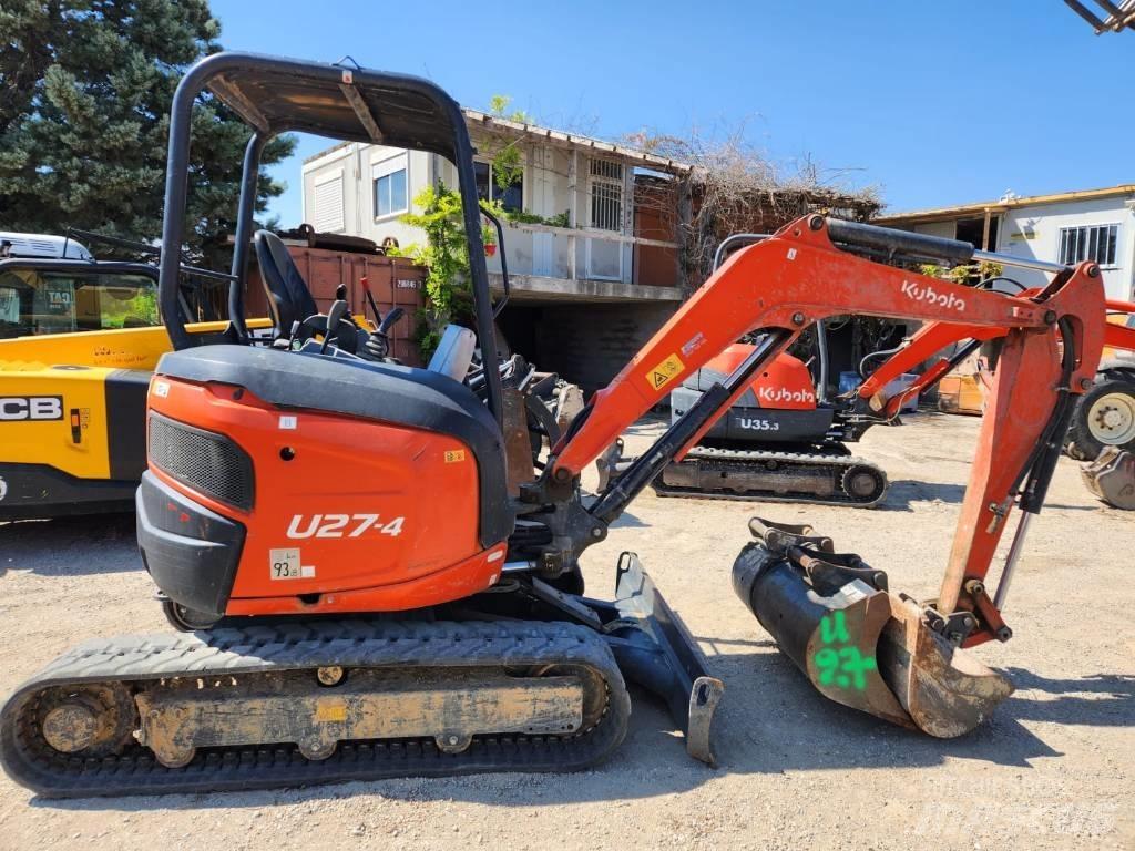 Kubota U 27-4 ミニ油圧ショベル 7t以下（ミニユンボ・ミニディガー）